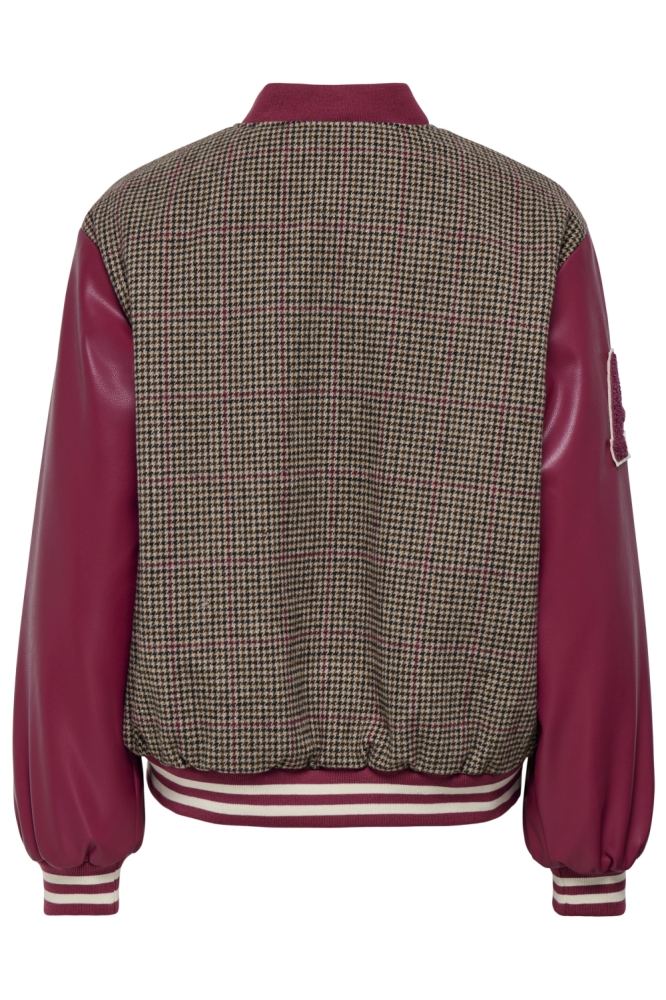 Only bordeaux dames jas | Achteraanzicht