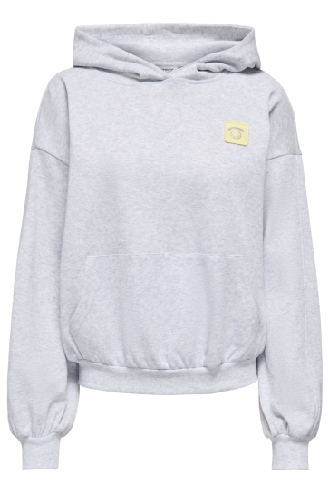 Only onlofelia l/s hood ub swt Grijs