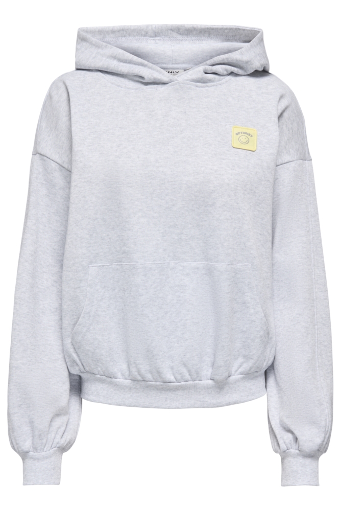 Only grijze dames sweater | Vooraanzicht