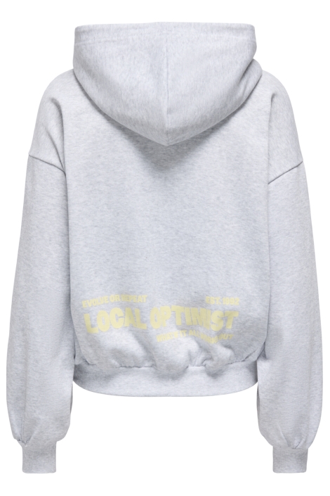 Only grijze dames sweater | Achteraanzicht