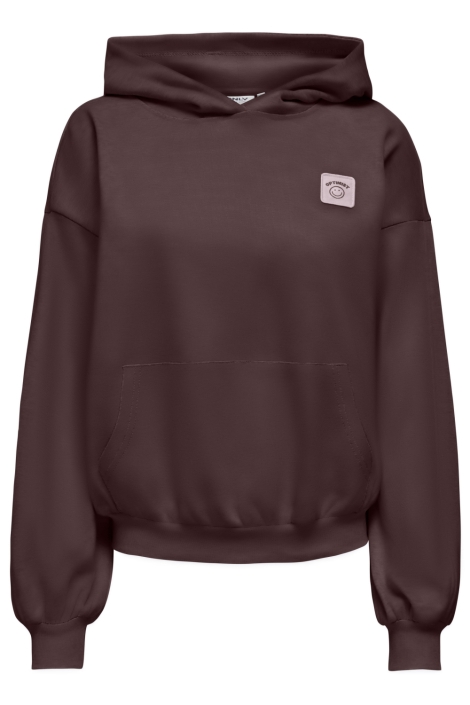 Only bruine dames sweater | Vooraanzicht