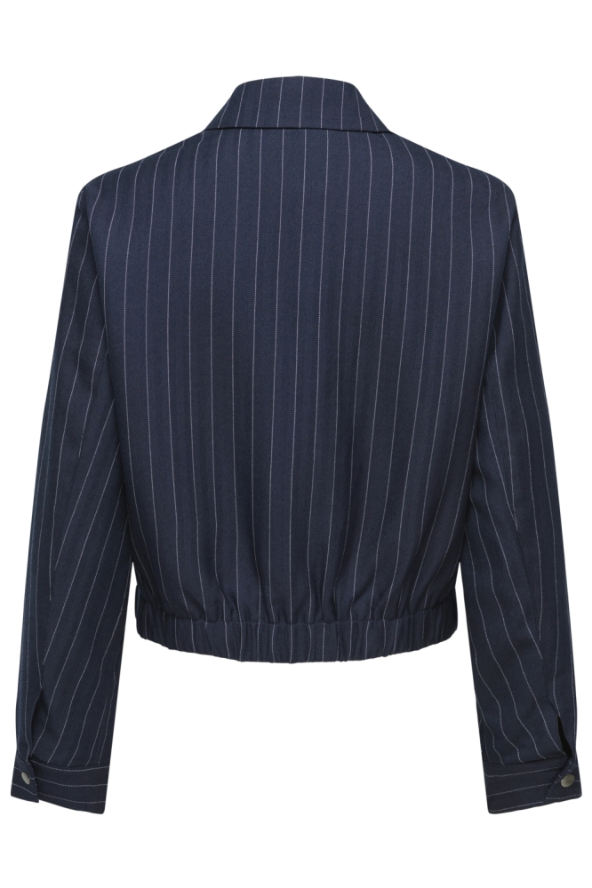 Only blauwe dames blazer | Achteraanzicht