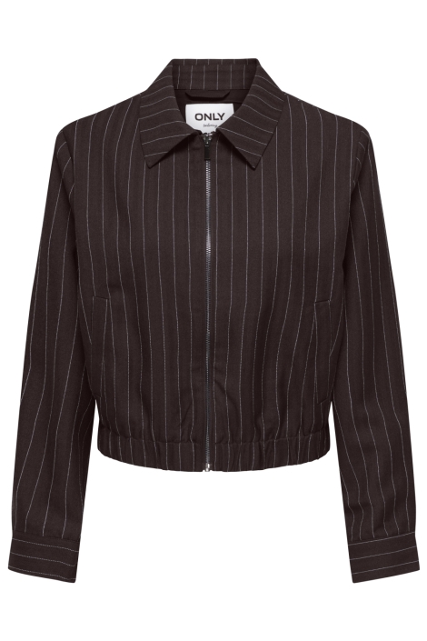 Only bruine dames vest | Vooraanzicht