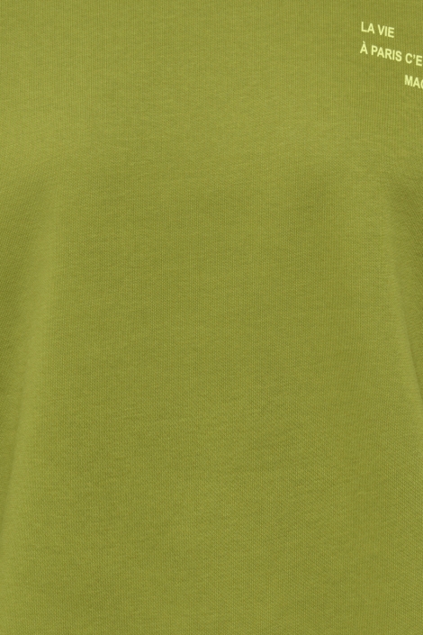 Only groene dames sweater | Kleurstaal