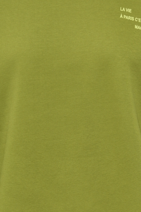 Only groene dames sweater | Kleurstaal