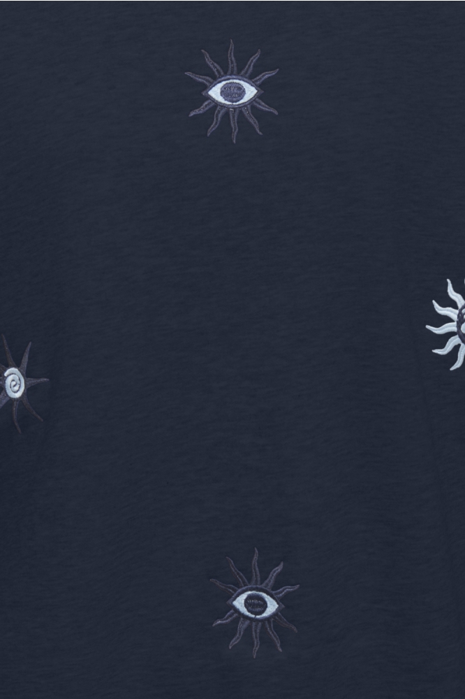 Only blauwe dames sweater | Kleurstaal