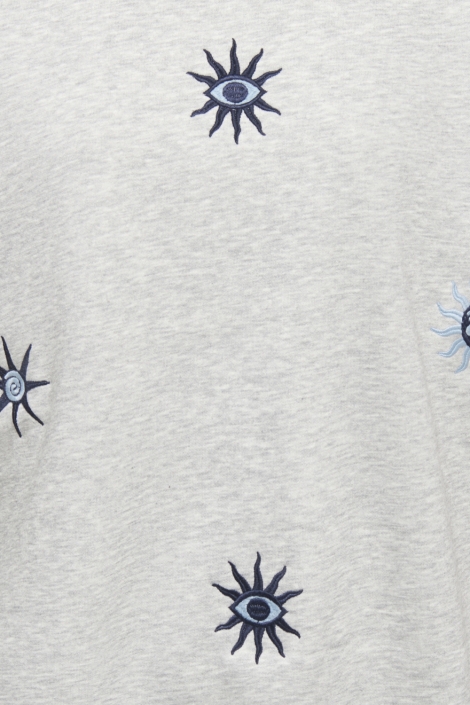 Only grijze dames sweater | Kleurstaal