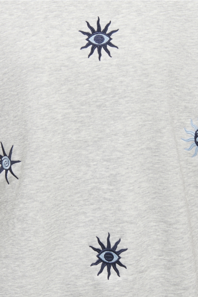 Only grijze dames sweater | Kleurstaal