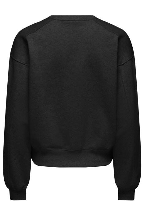 Only zwarte dames sweater | Achteraanzicht