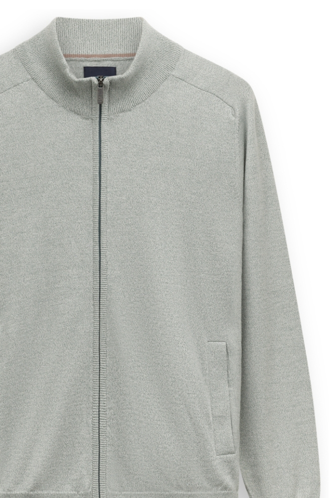 State of Art groene heren vest | Close up