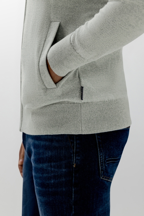 State of Art groene heren vest | Close up