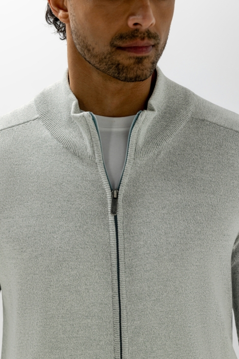 State of Art groene heren vest | Close up