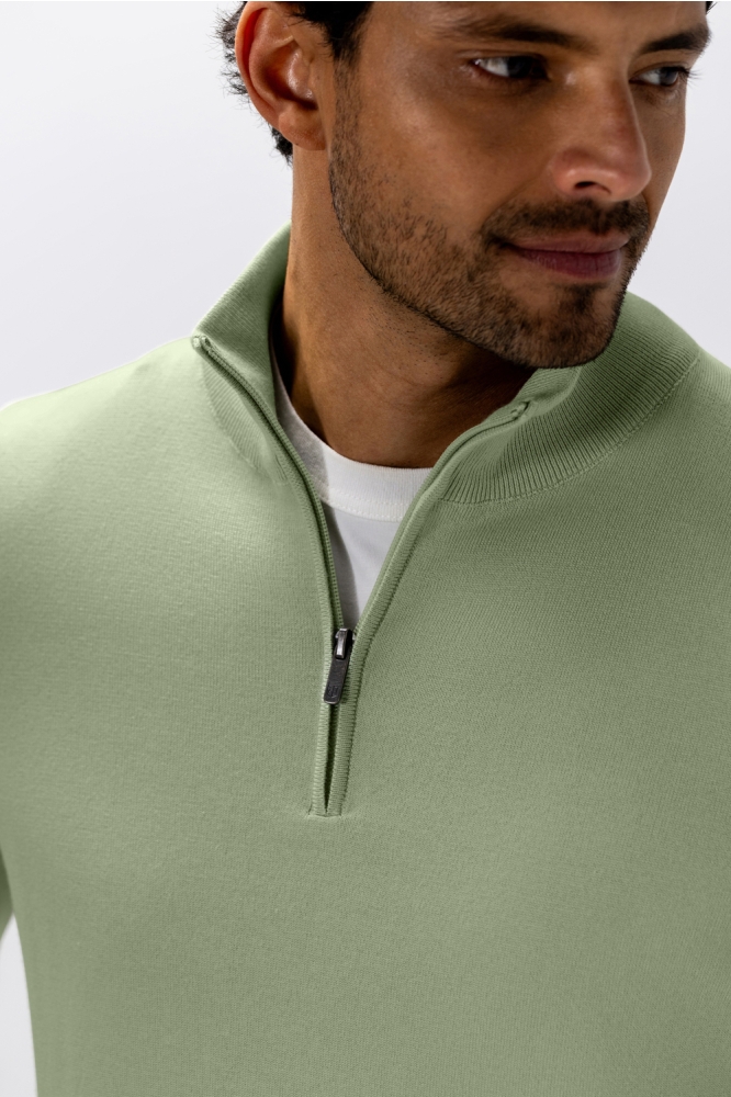 State of Art groene heren trui | Close up