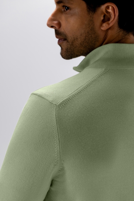 State of Art groene heren trui | Close up