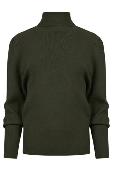Nukus Trui SYLVIA PULLOVER LUREX NKF03048 MOSS