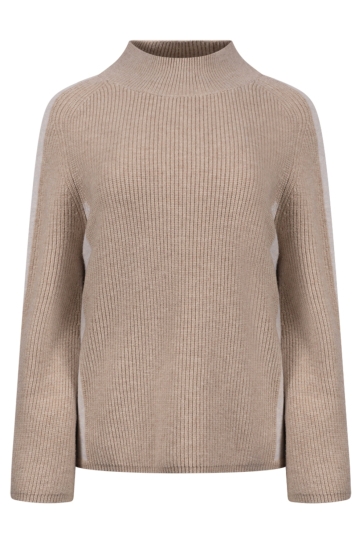 Nukus Trui MINDY PULLOVER NKF03084 124 sand/offwhite