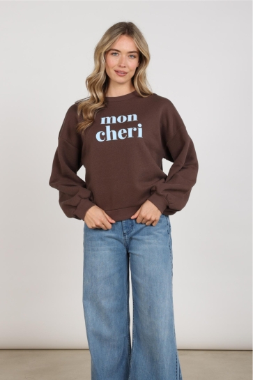 Nukus sweater NICOLA PULLOVER NKF03099 334 chocolate