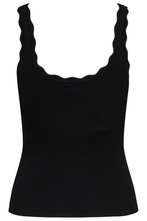 Jacqueline de Yong zwarte dames top | Achteraanzicht