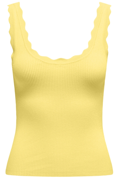 Jacqueline de Yong gele dames top | Vooraanzicht