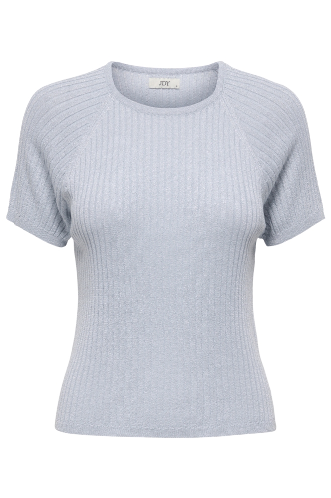 Jacqueline de Yong blauwe dames t-shirt | Vooraanzicht