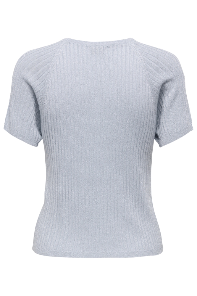 Jacqueline de Yong blauwe dames t-shirt | Achteraanzicht