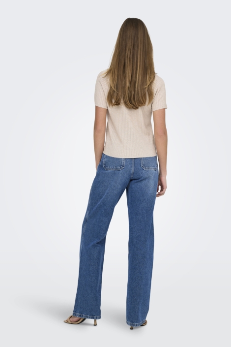 Jacqueline de Yong zand dames t-shirt | Model