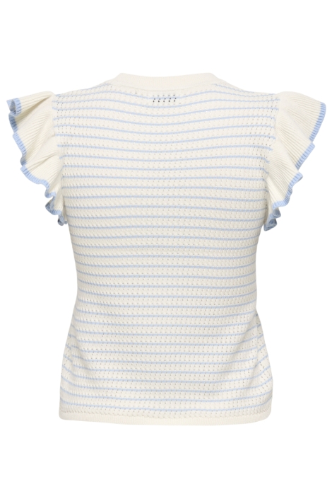 Jacqueline de Yong witte dames top | Achteraanzicht