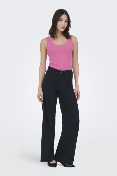 Jacqueline de Yong roze dames top | Model