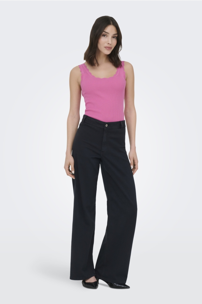 Jacqueline de Yong roze dames top | Model