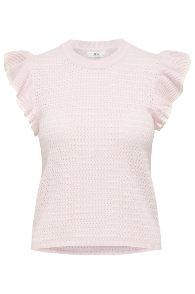 Jacqueline de Yong roze dames top | Vooraanzicht