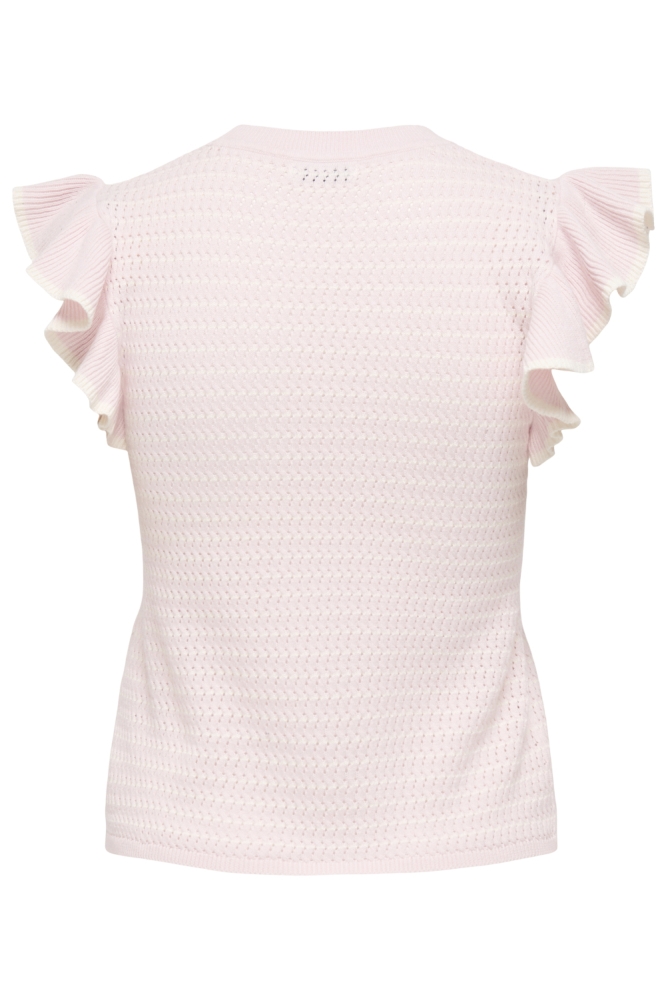 Jacqueline de Yong roze dames top | Achteraanzicht