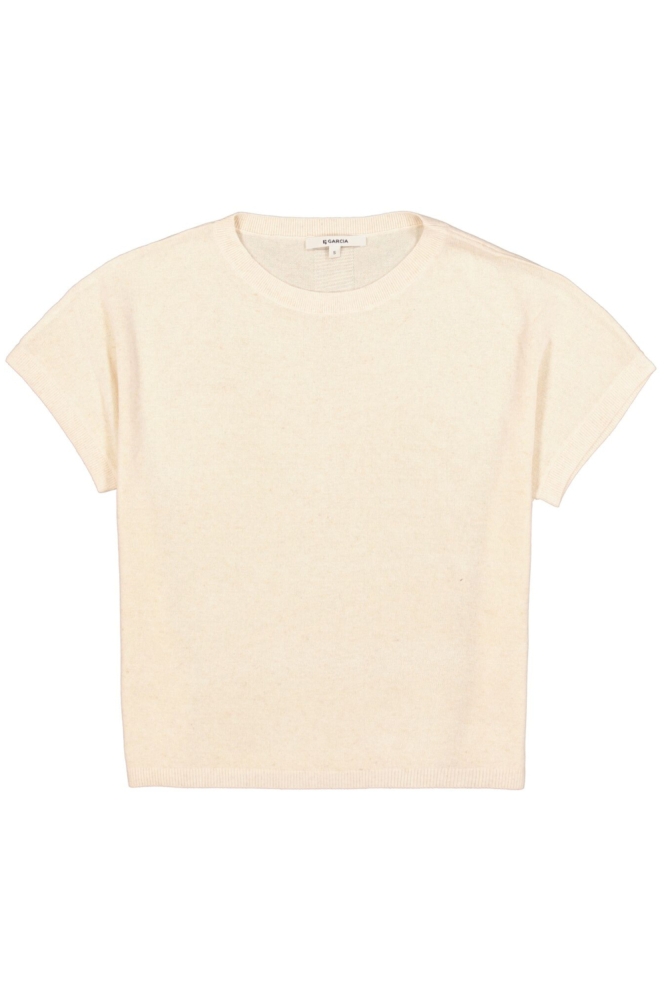 Garcia beige dames trui | Vooraanzicht