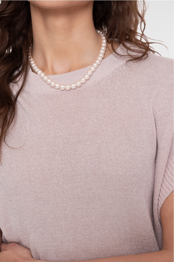 Geisha roze dames t-shirt | Close up