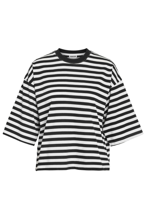 Noisy may zwarte dames t-shirt | Vooraanzicht