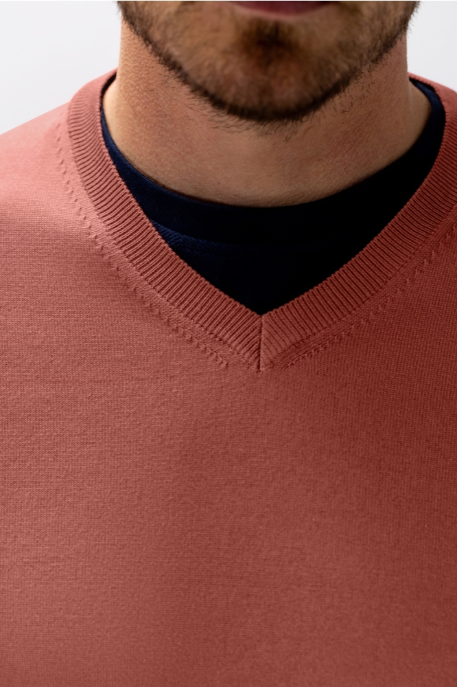 State of Art oranje heren trui | Close up