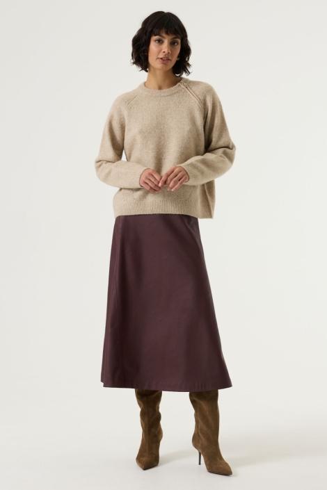 Garcia beige dames trui | Model