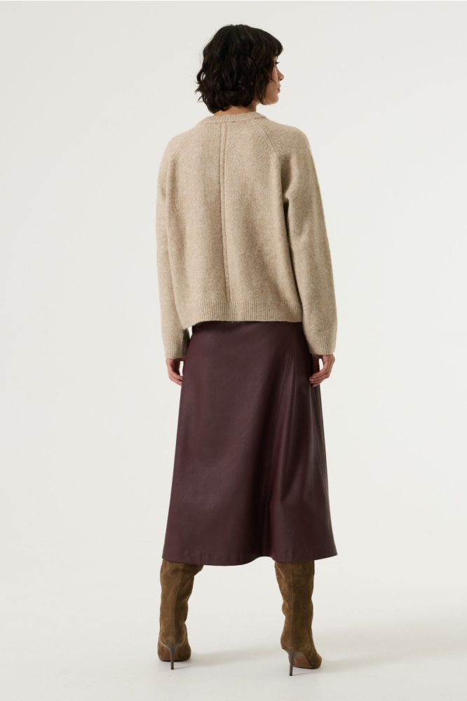 Garcia beige dames trui | Model