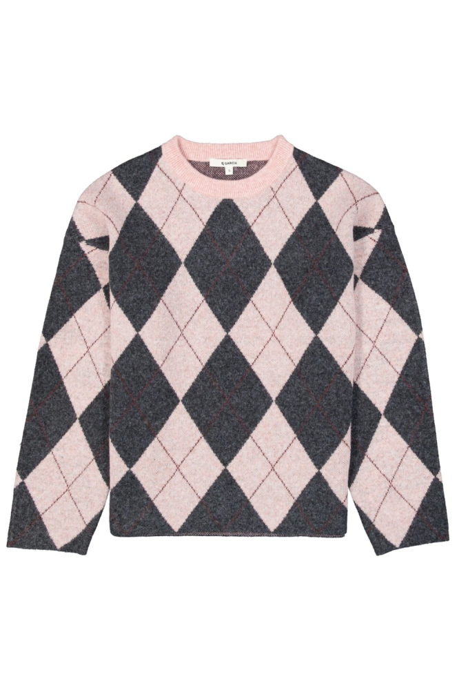 Garcia roze dames trui | Vooraanzicht