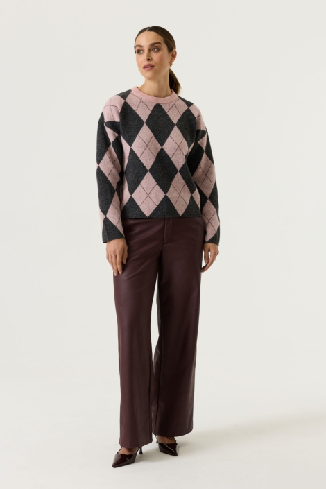 Garcia roze dames trui | Model