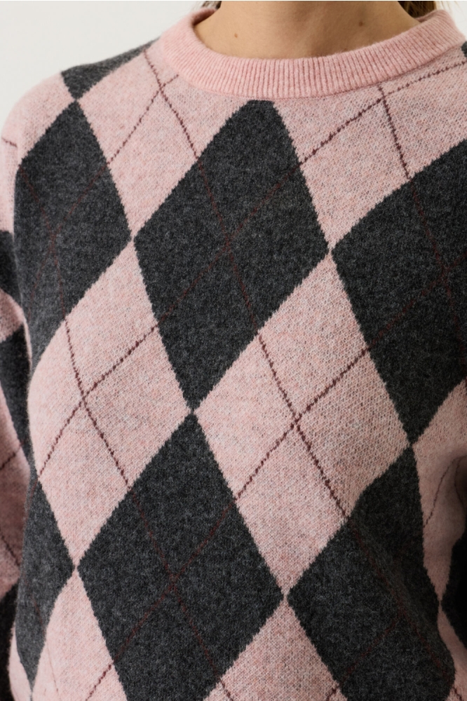 Garcia roze dames trui | Close up