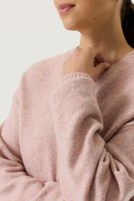 Garcia roze dames trui | Close up