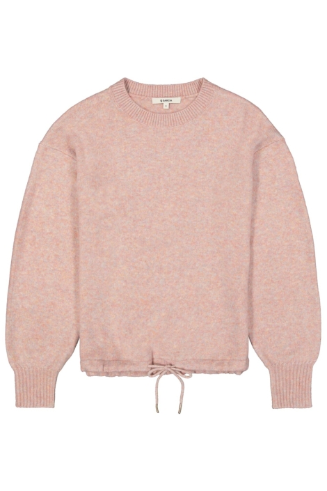 Garcia roze dames trui | Vooraanzicht