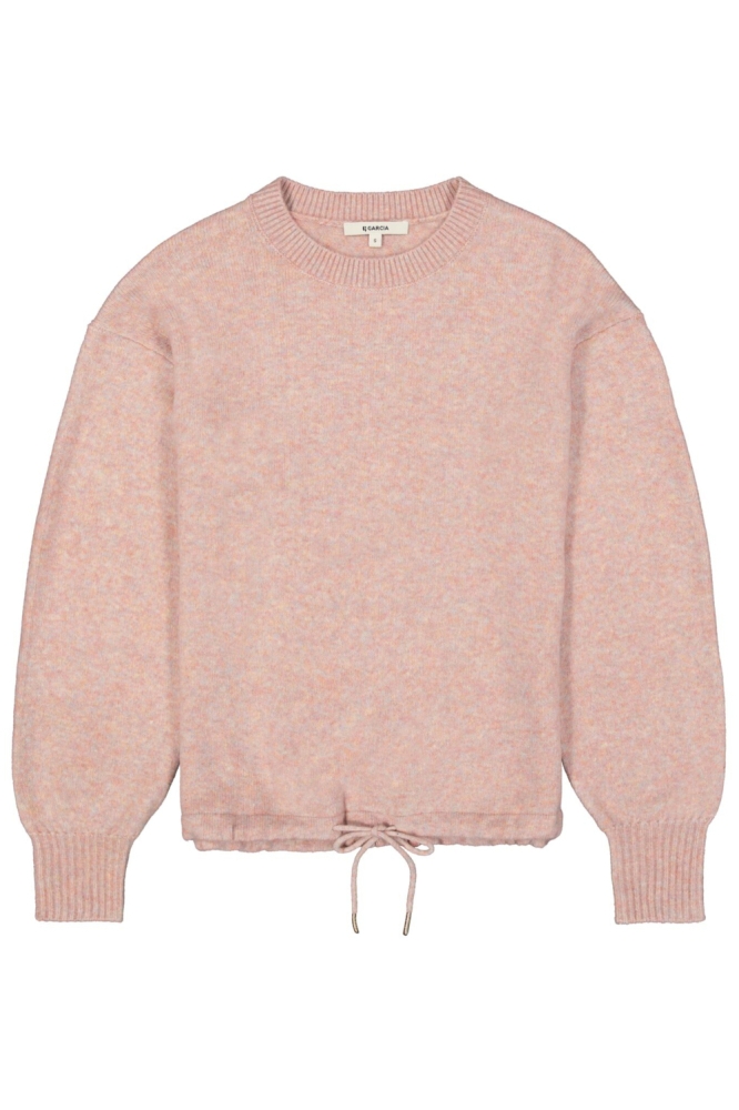 Garcia roze dames trui | Vooraanzicht