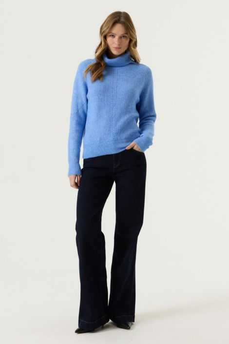 Garcia blauwe dames trui | Model