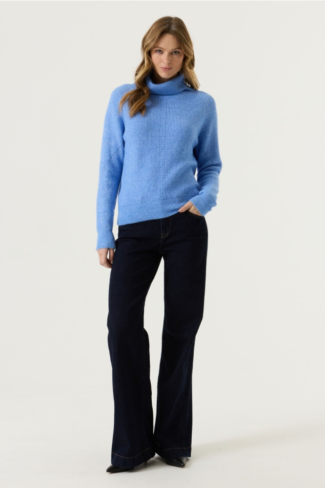 Garcia blauwe dames trui | Model