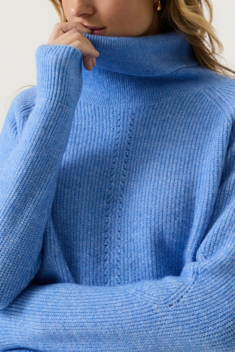 Garcia blauwe dames trui | Close up