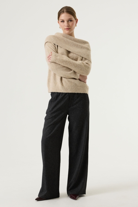 Garcia beige dames trui | Model