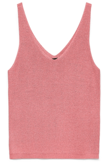 Vero Moda vmnewlexsun shine sl top rep lx Roze