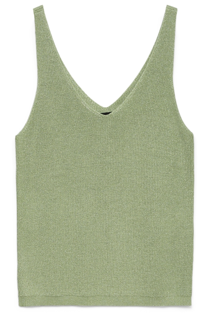 Vero Moda groene dames top | Vooraanzicht