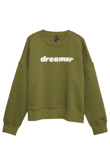 Vero Moda vmcaisa alina ls sweat box jrs Groen